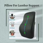 Sleepsia Comfort Lumbar Support Pillow for Office Chair Back