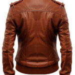 Brown Bomber Jackets for Women