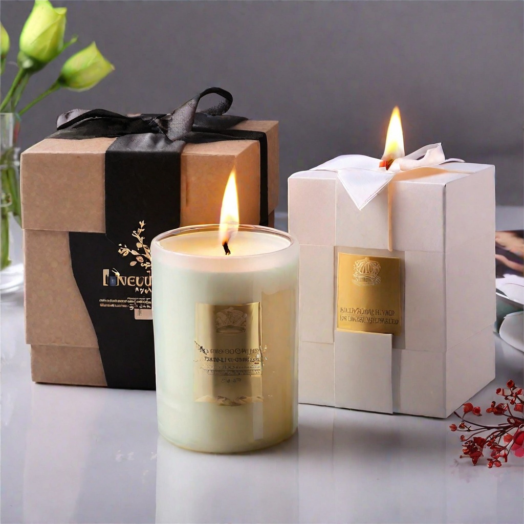 candle boxes with handle